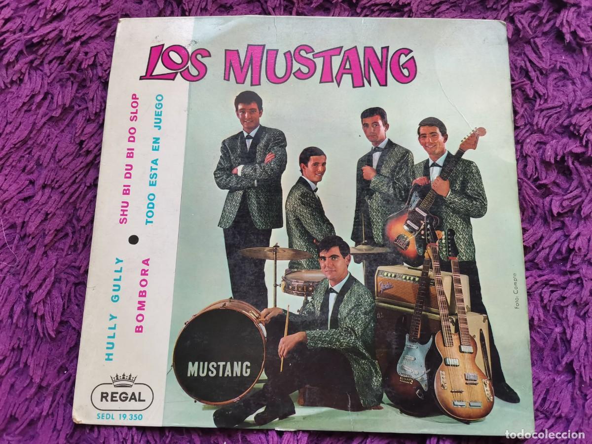 Discos de vinilo: Los Mustang &ndash; Hully Gully Vinilo 7&rdquo; EP 1963 Spain SEDL-19.350