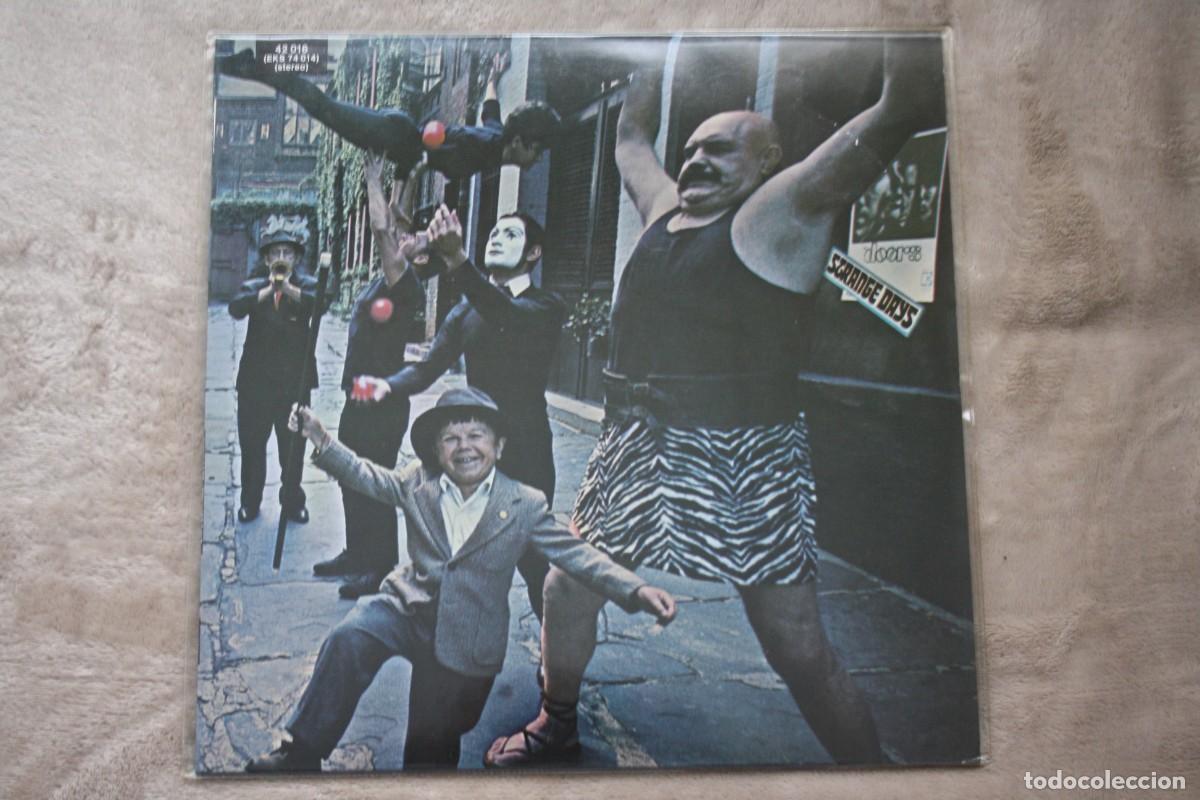 Discos de vinilo: THE DOORS. STRANGE DAYS. ELEKTRA RECORDS, 1967, K 42 016, MADE IN GERMANY, LP
