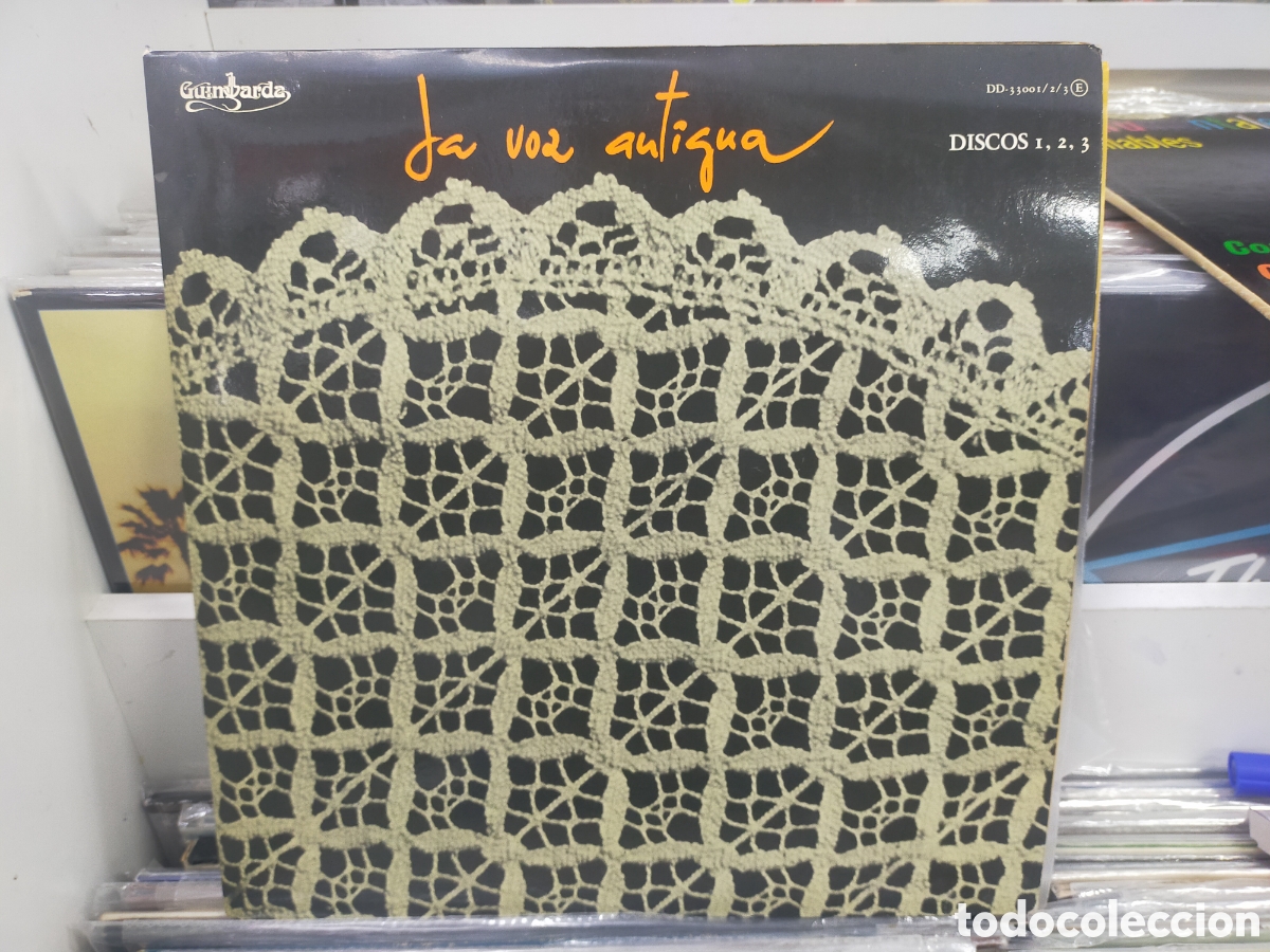 Discos de vinilo: La voz antigua 3 lp's folklore de Espa&ntilde;a 1979 ver contenido en fotos