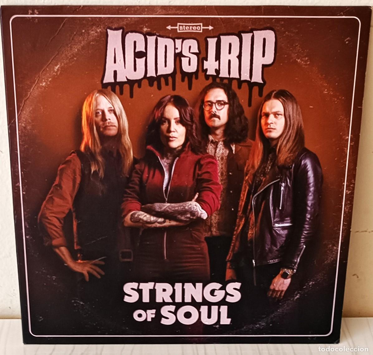 Discos de vinilo: ACID&acute;S TRIP - STRINGS OF SOUL HEAVY PSYCH EDIC. ITALIANA - 2021 VINILO COLOR
