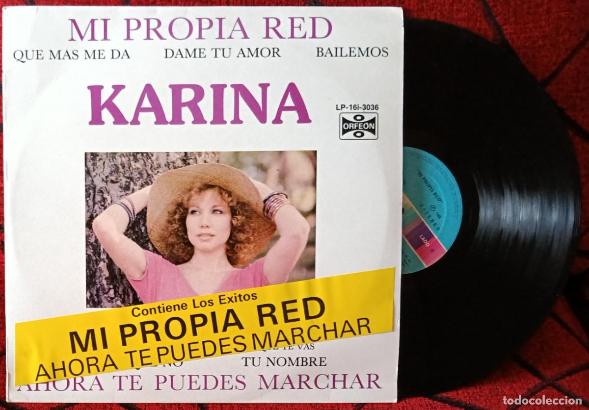 Discos de vinilo: KARINA ** Mi Propia Red ** VINILO LP MEXICO