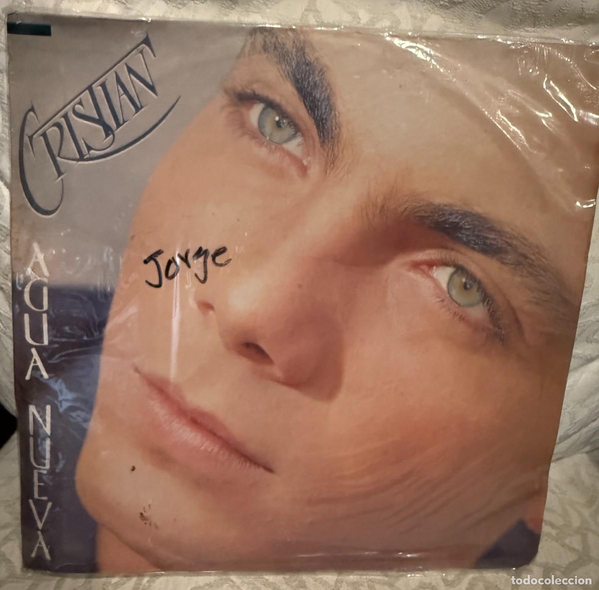 Discos de vinilo: Cristian &ndash; Agua Nueva. Disco vinilo. Edic. Colombia.