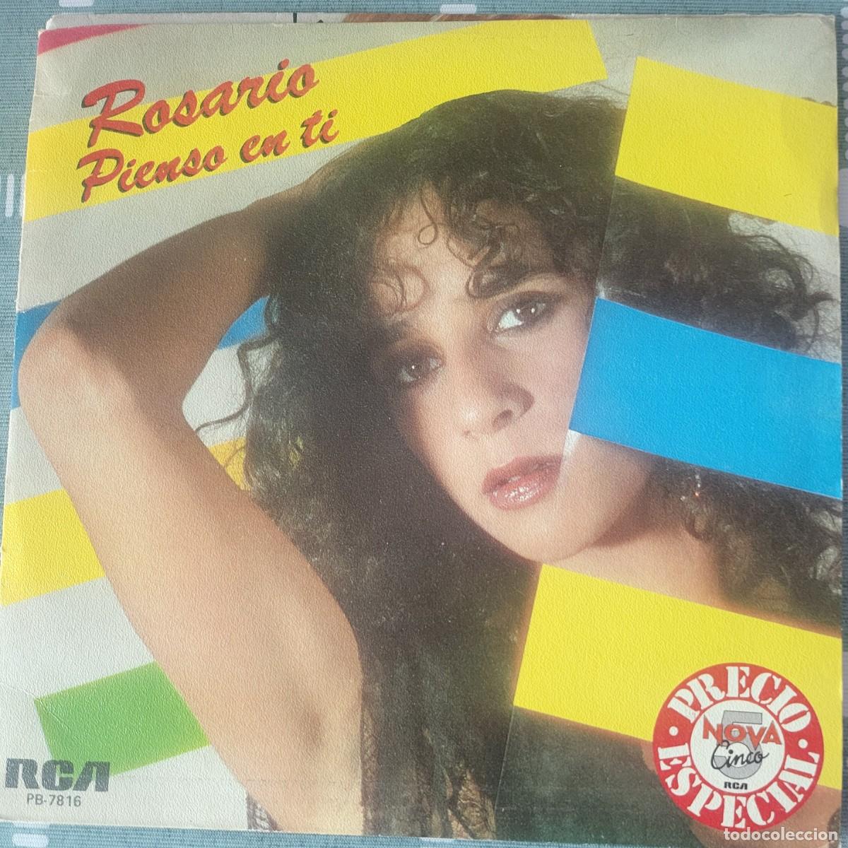 Discos de vinilo: Rosario single sello RCA Victor editado en Espa&ntilde;a a&ntilde;o 1984 promocional...