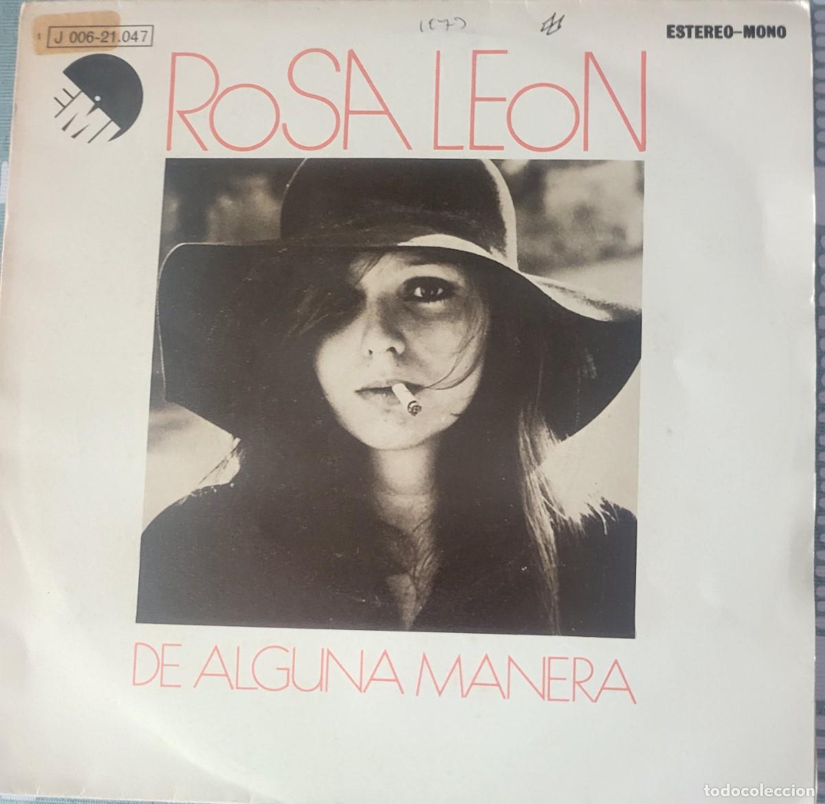 Discos de vinilo: Rosa Leon single sello Emi editado en Espa&ntilde;a a&ntilde;o 1973...