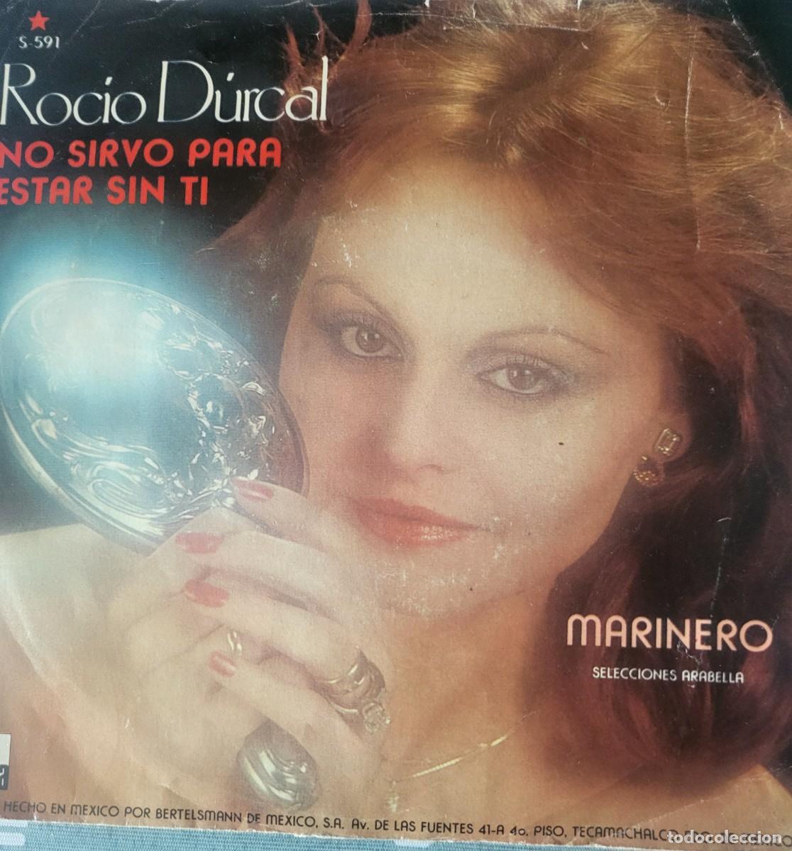 Discos de vinilo: Roc&iacute;o Durcal single sello Ariola editado en Mexico a&ntilde;o 1981...