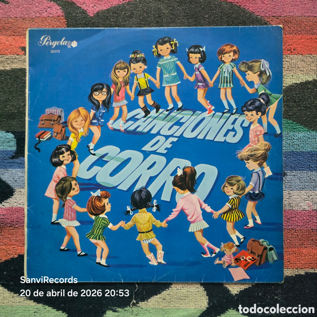 Discos de vinilo: [LP] CANCIONES DE CORO (PERGOLA) (1962)