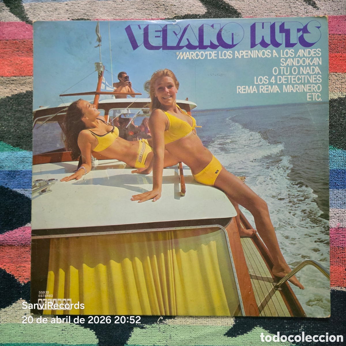 Discos de vinilo: [LP] VERANO HITS (GRAMUSIC) (1977)