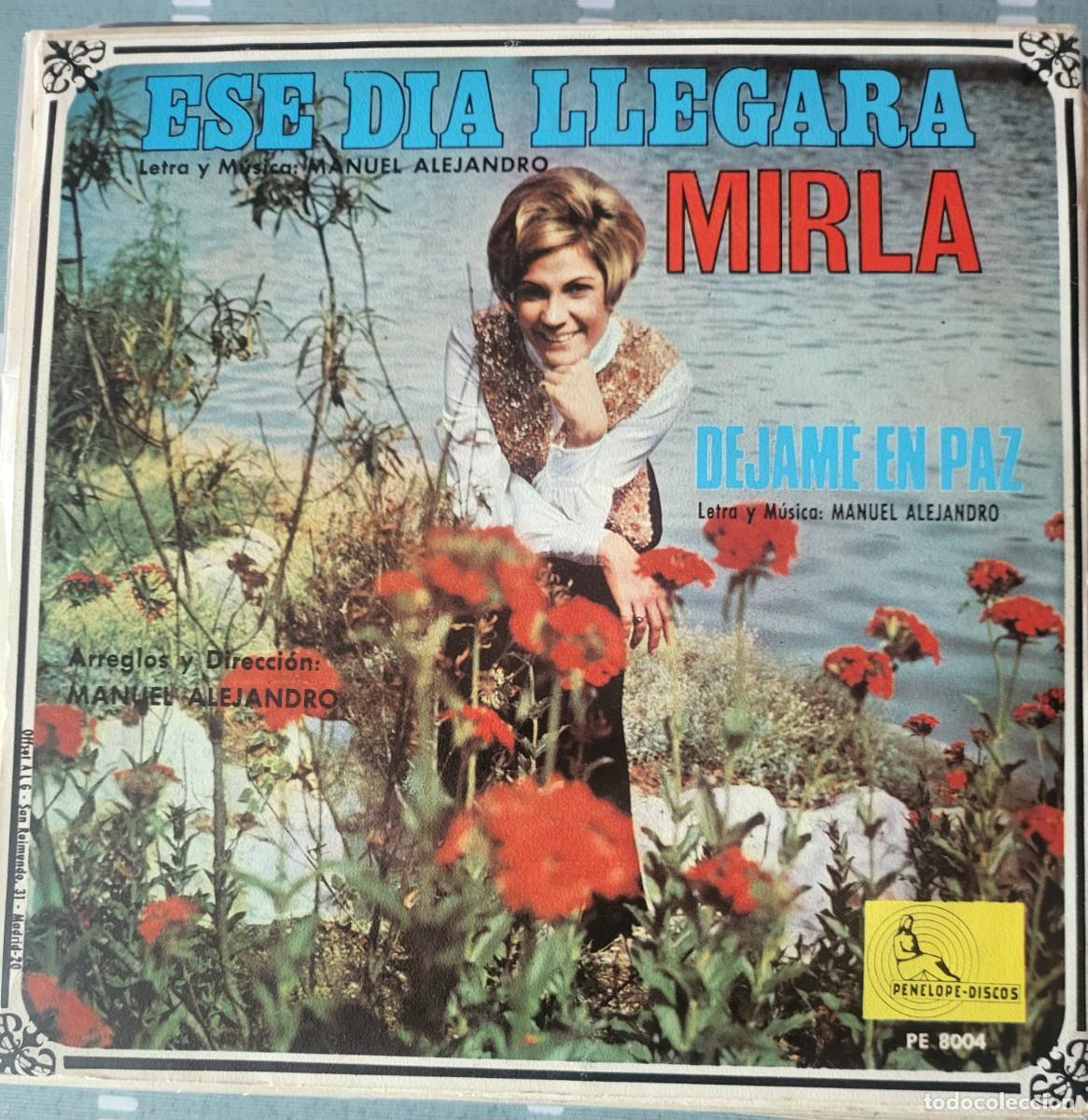 Discos de vinilo: Mirla single sello Penelope editado en Espa&ntilde;a a&ntilde;o 1969...