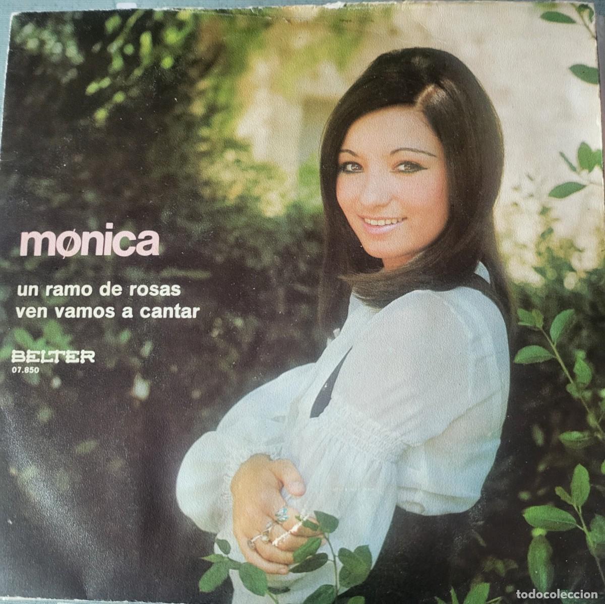 Discos de vinilo: Monica single sello Belter editado en Espa&ntilde;a a&ntilde;o 1970...