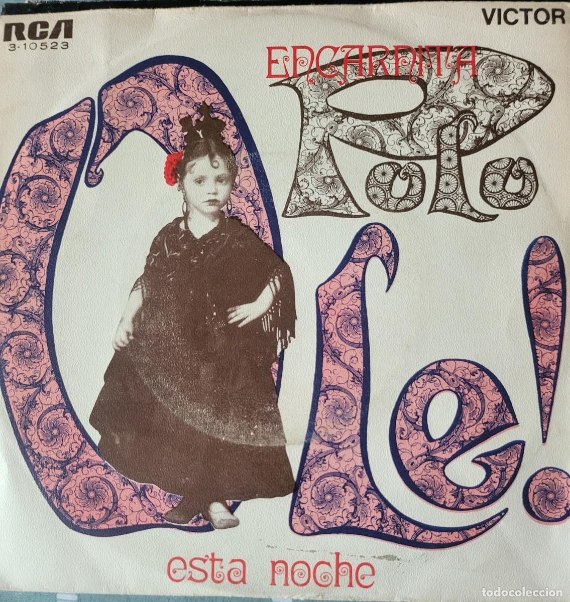 Discos de vinilo: Encarnita Polo single sello RCA Victor editado en Espa&ntilde;a a&ntilde;o 1970...