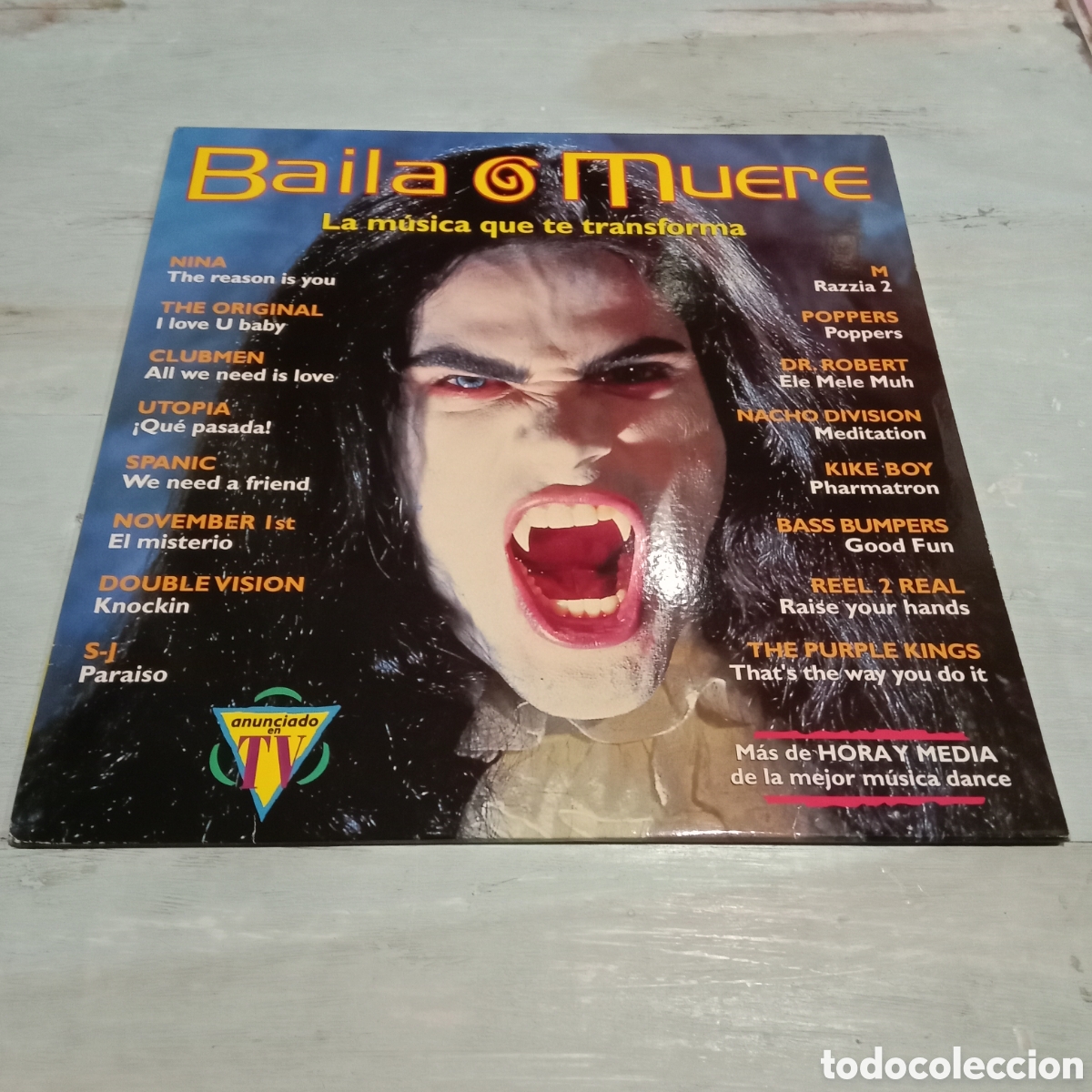 Discos de vinilo: VARIOS - BAILA O MUERE - LP DOBLE
