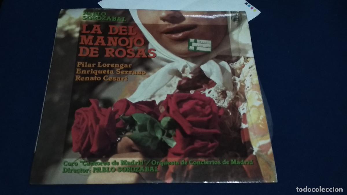 Discos de vinilo: LA DEL MANOJO DE ROSAS - Pablo Soroz&aacute;bal Orquesta De Conciertos De Madrid - LP 1979 HISPAVOX