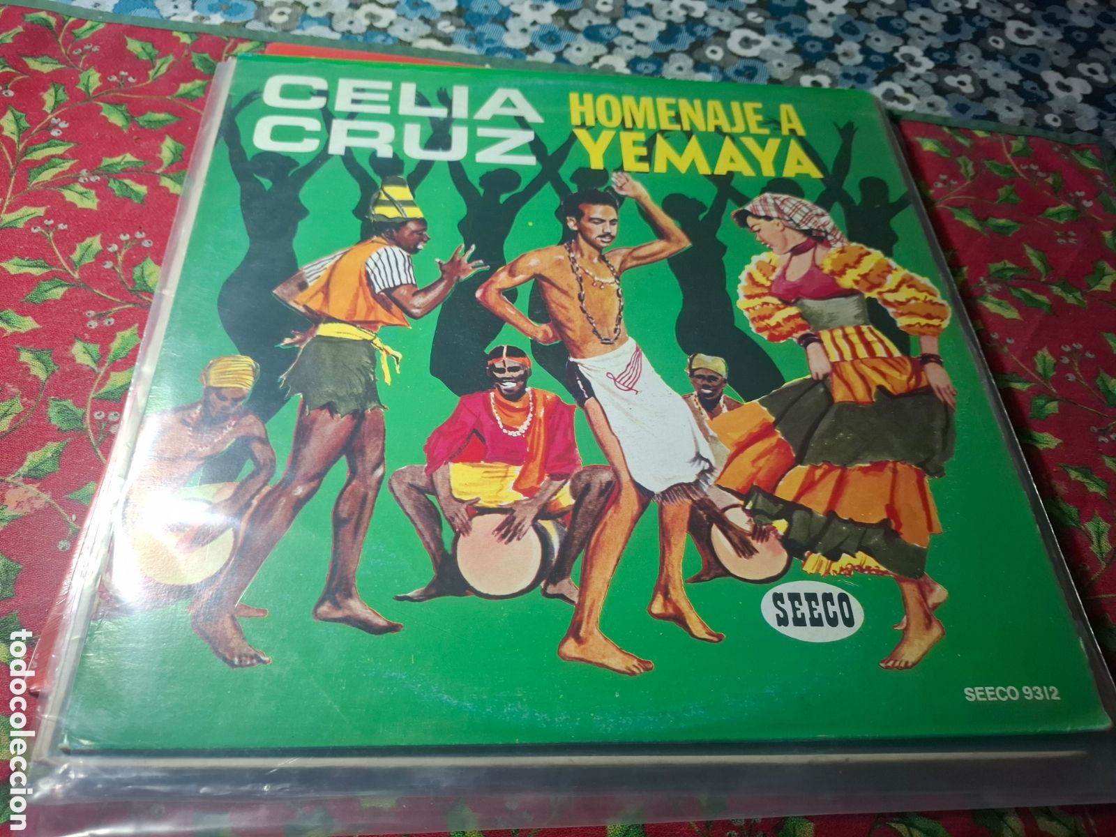 Discos de vinilo: Celia Cruz Homenaje a Yemaya