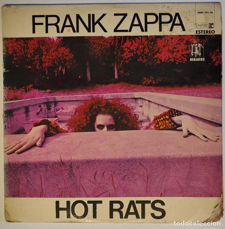 Discos de vinilo: Frank Zappa. Hot Rats. Reprise-Hispavox, Spain 1969 LP (RE 1971) HRES 291-35