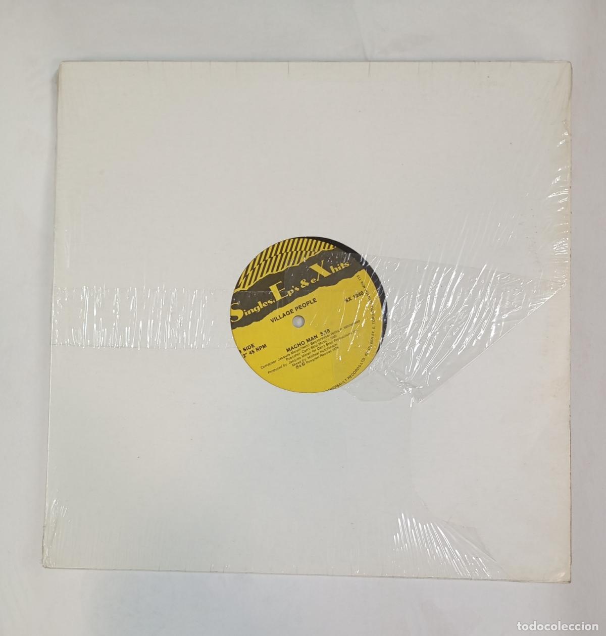 Discos de vinilo: Village People &lrm;&ndash; Macho Man. MAXI-SINGLE. TDKDA43 - Foto 1