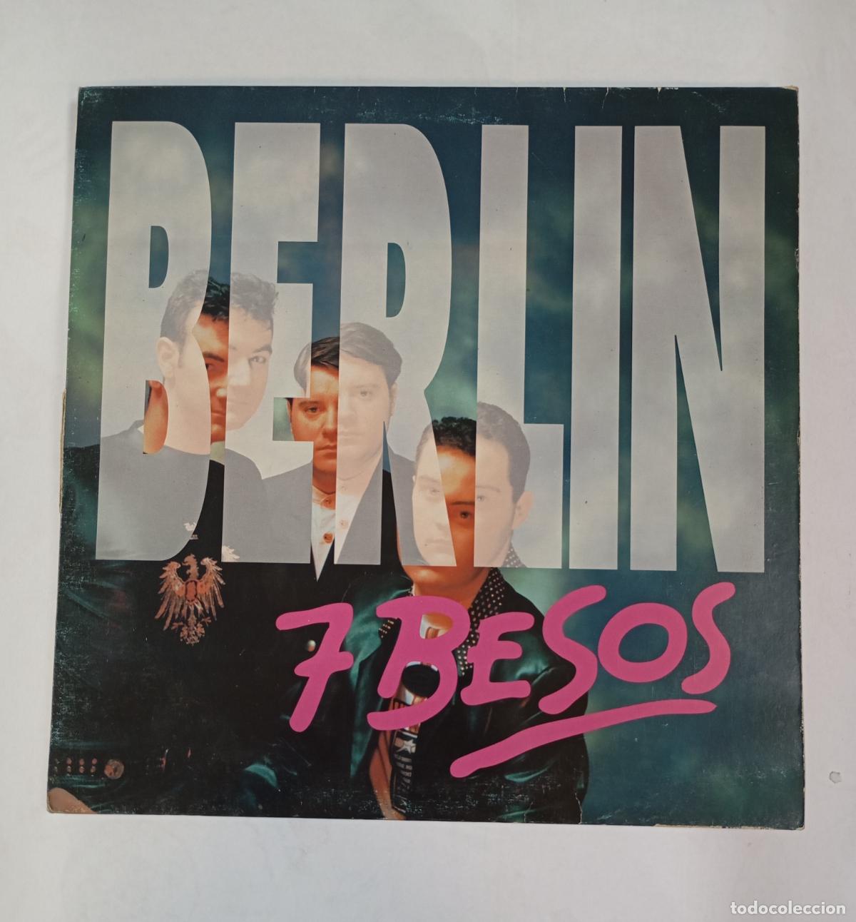 Discos de vinilo: BERLIN - 7 BESOS. MAXI-SINGLE. TDKDA43 - Foto 1