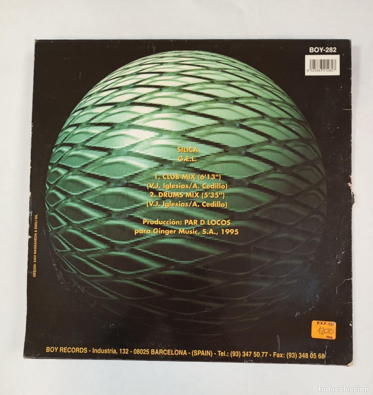 Discos de vinilo: Silica - G.E.L. MAXI-SINGLE. TDKDA48 - Foto 2