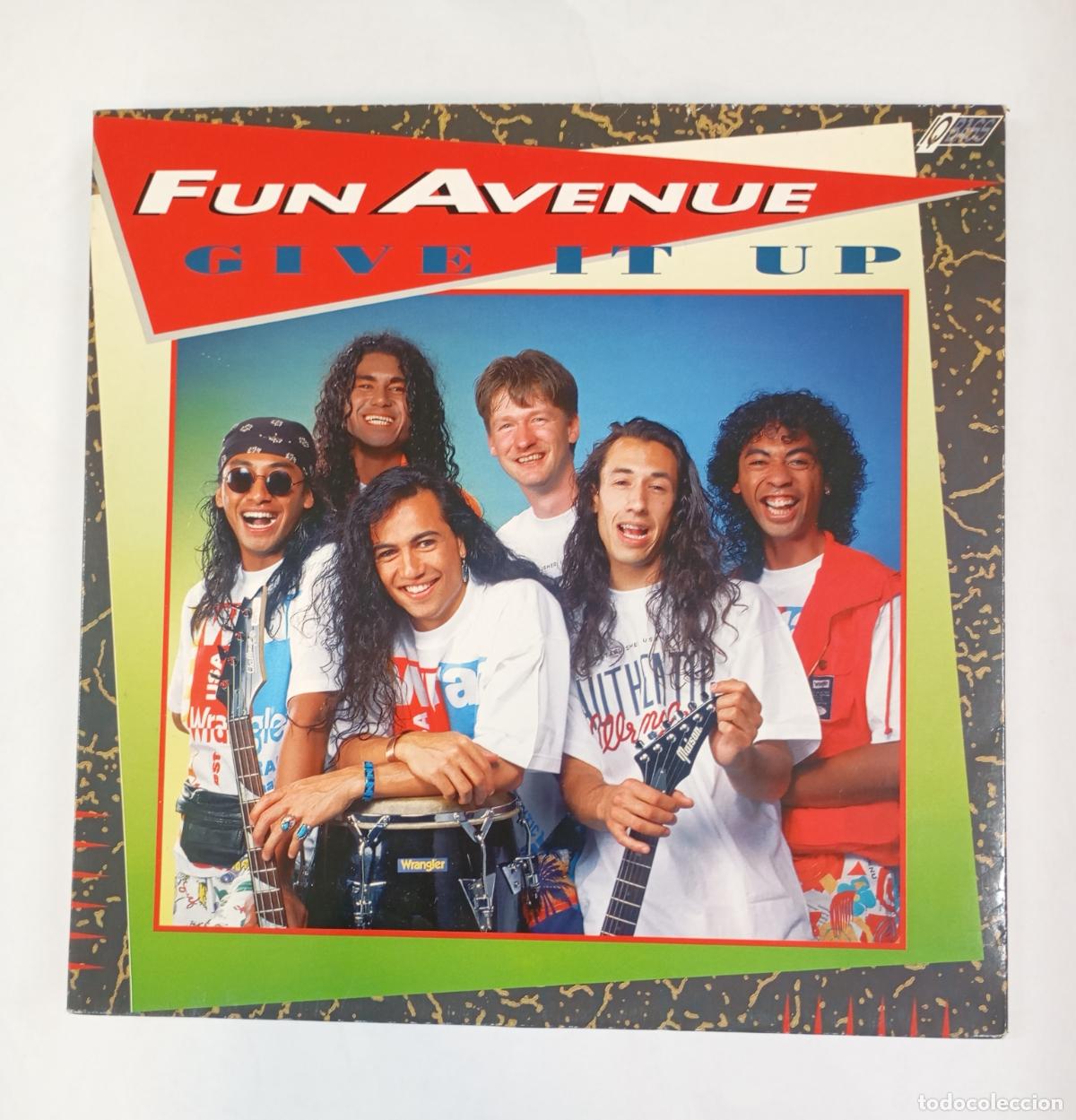 Discos de vinilo: Fun Avenue - Give It Up. MAXI-SINGLE. TDKDA48 - Foto 1