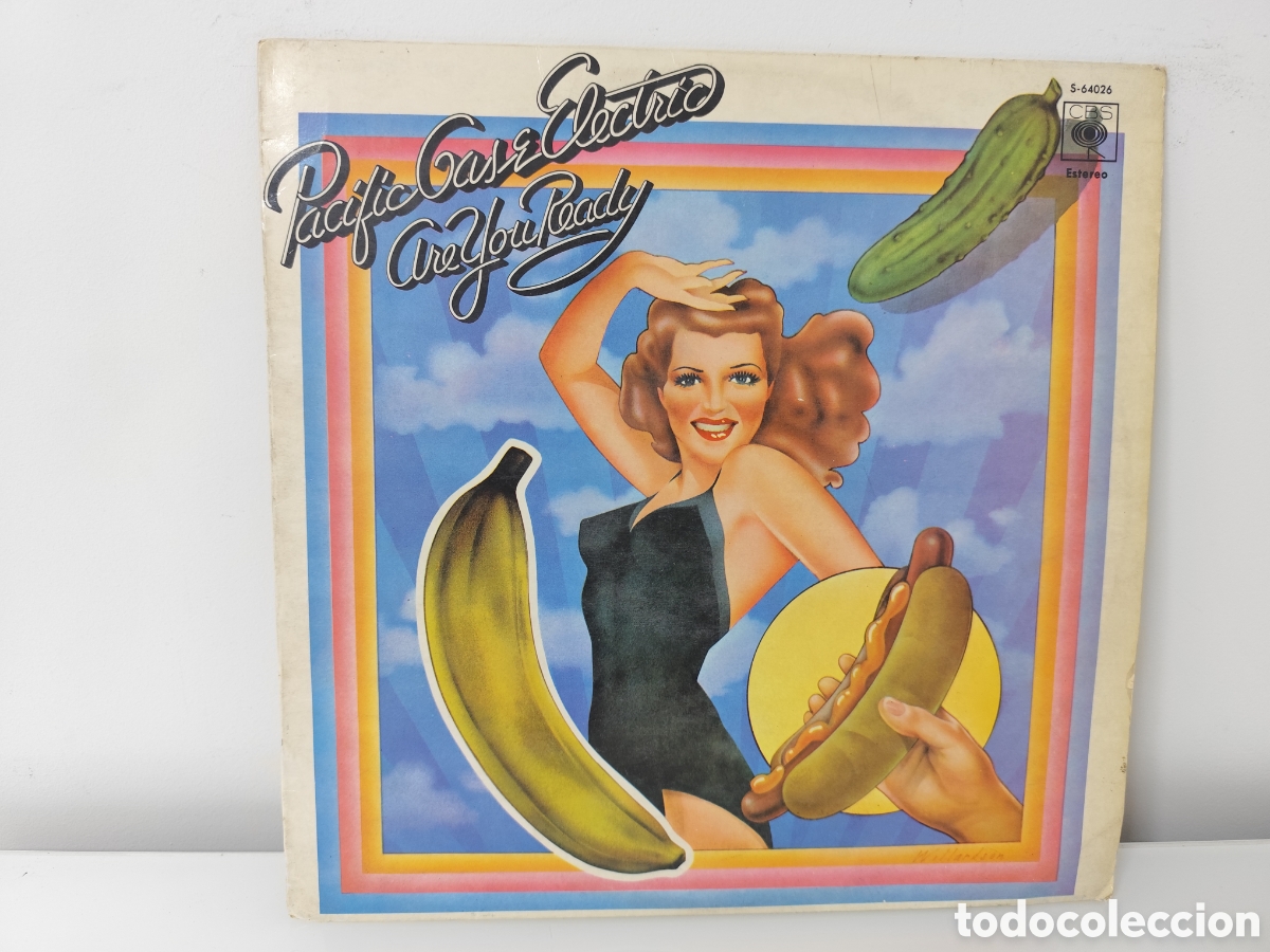 Discos de vinilo: Disco de vinilo.- Pacific Gas & Electric: Are you ready. CBS 1970