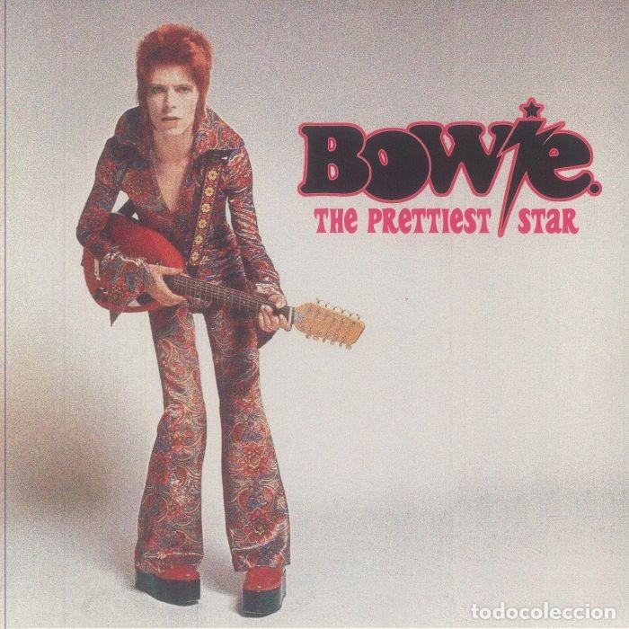 Discos de vinilo: DAVID BOWIE - THE PRETTIEST STAR ..LP DE DEAR BOSS DE 2025 ..SOLO 300 COPIAS EDICION LIMITADA COLOR