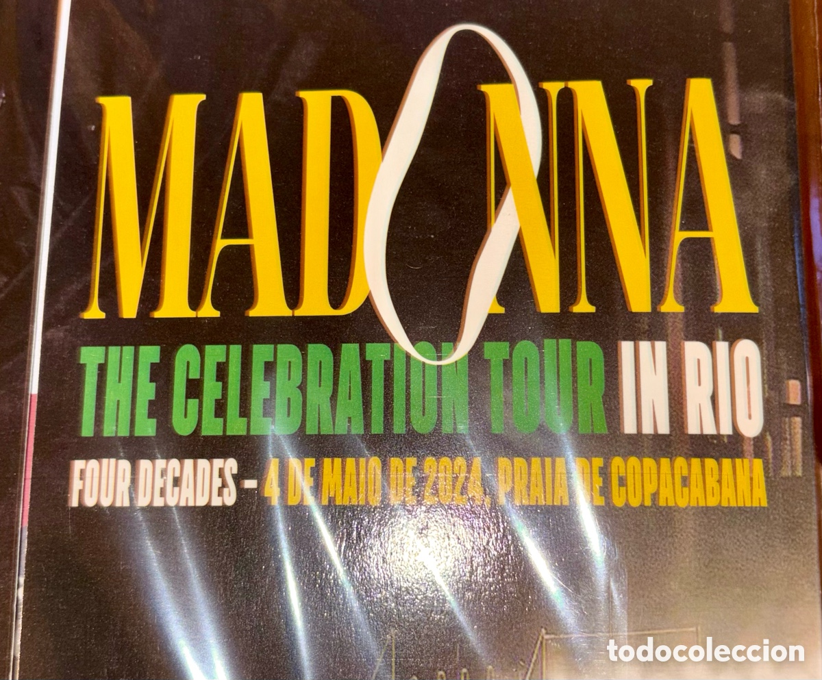 Discos de vinilo: Madonna Live en R&iacute;o 2024