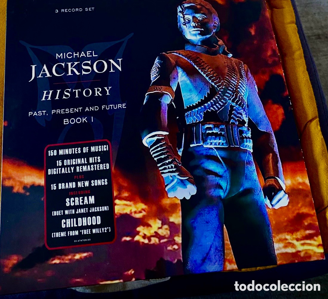 Discos de vinilo: Michael Jackson HISTORY. VINILOS