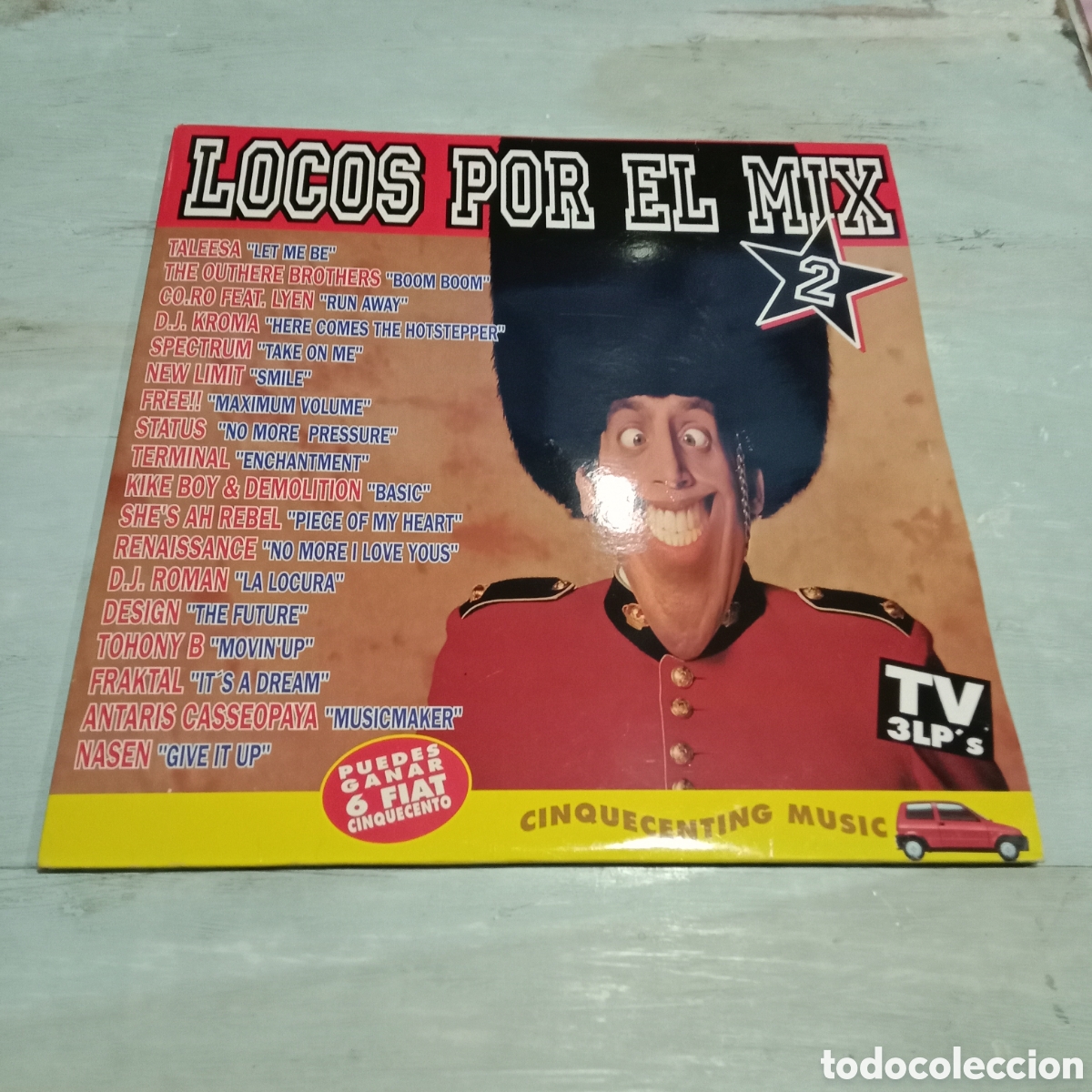 Discos de vinilo: VARIOS - LOCOS POR EL MIX 2 - TRIPLE LP GATEFOLD