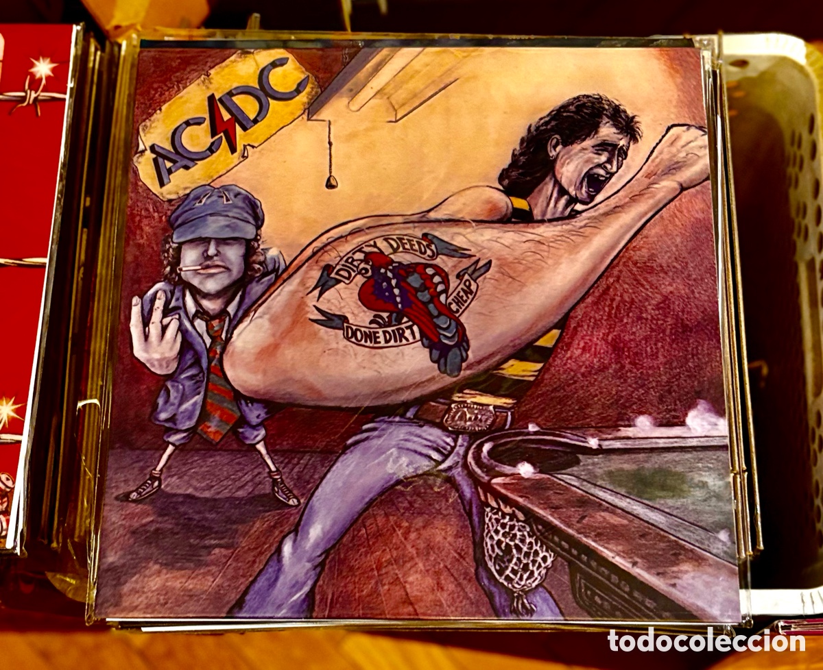 Discos de vinilo: AC/DC DIRT DEEDS. Y HIGH VOLTAGE