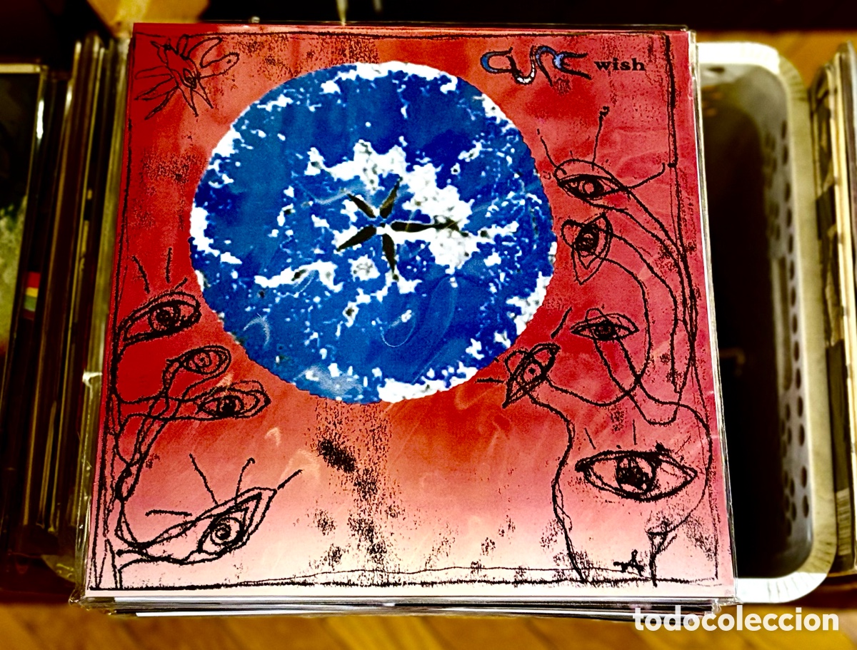 Discos de vinilo: The CURE - WISH y dos m&aacute;s