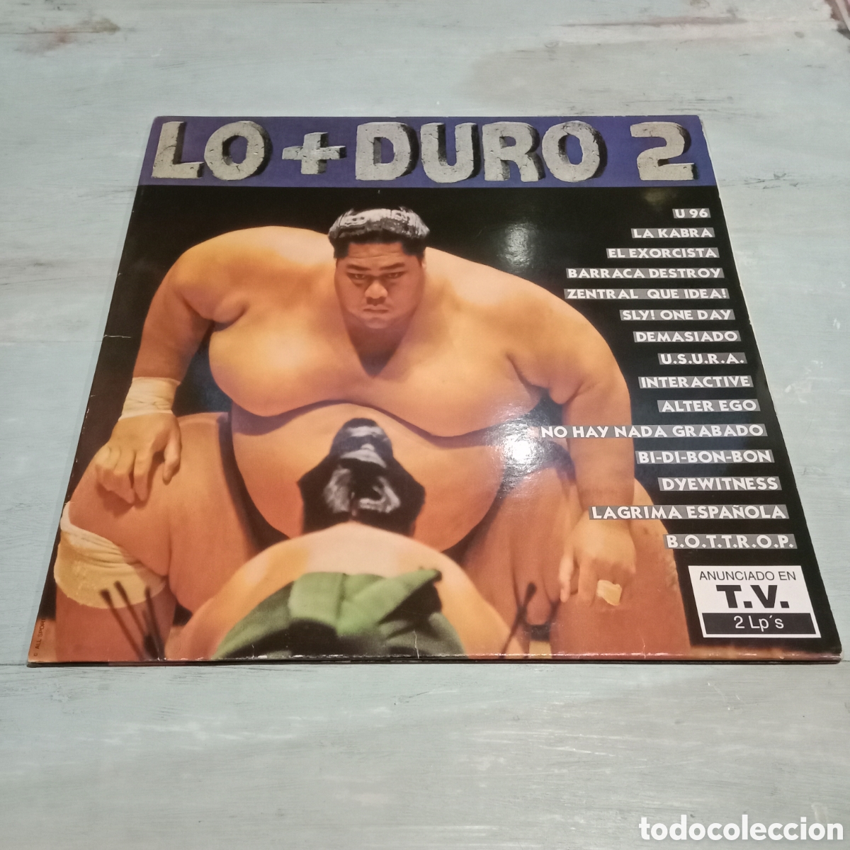 Discos de vinilo: VARIOS - LO + DURO 2 - LP DOBLE GATEFOLD