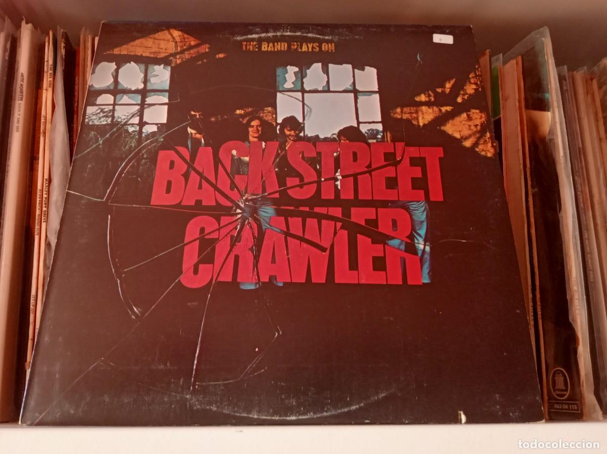 Discos de vinilo: Back Street Crawler &lrm;&ndash; The Band Plays On - lp US 1975