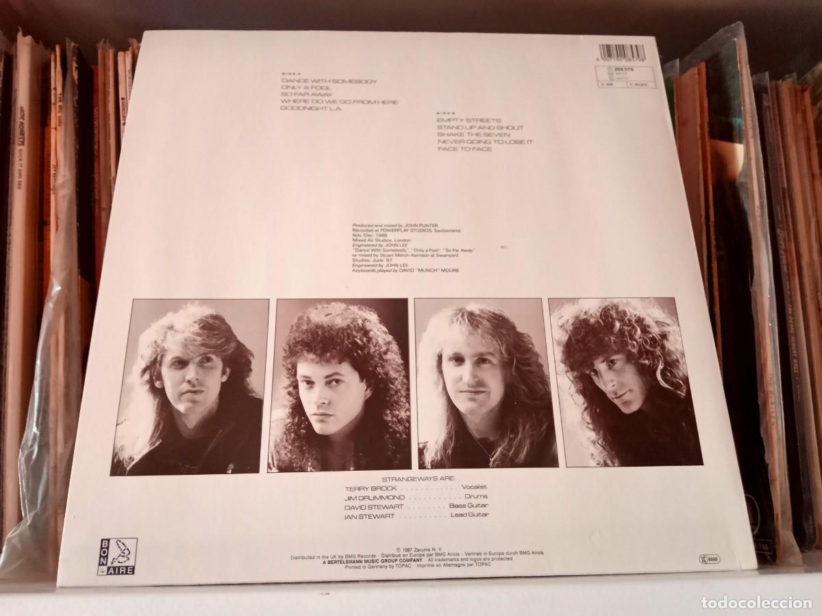 Discos de vinilo: Strangeways &lrm;&ndash; Native Sons - lp Europe 1987 - Foto 2