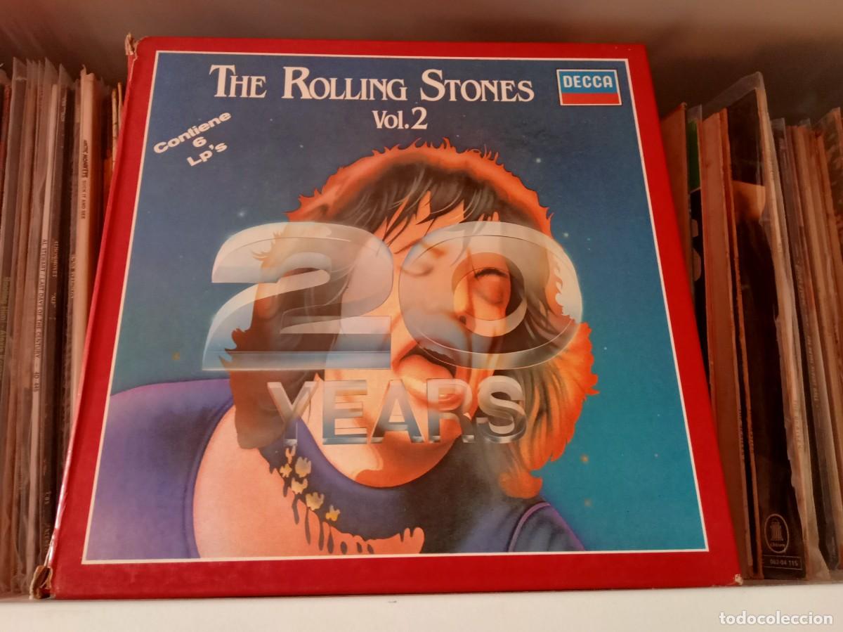 Discos de vinilo: The Rolling Stones &lrm;&ndash; The Rolling Stones 20 Years Vol.2 - lp Spain 1982 Box Set, Compilation