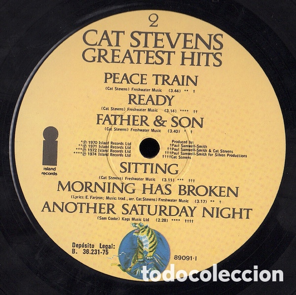 Discos de vinilo: Cat Stevens &lrm;&ndash; Greatest Hits - Foto 2