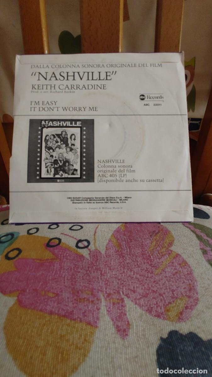 Discos de vinilo: KEITH CARRADINE-SINGLE NASHVILLE - Foto 2