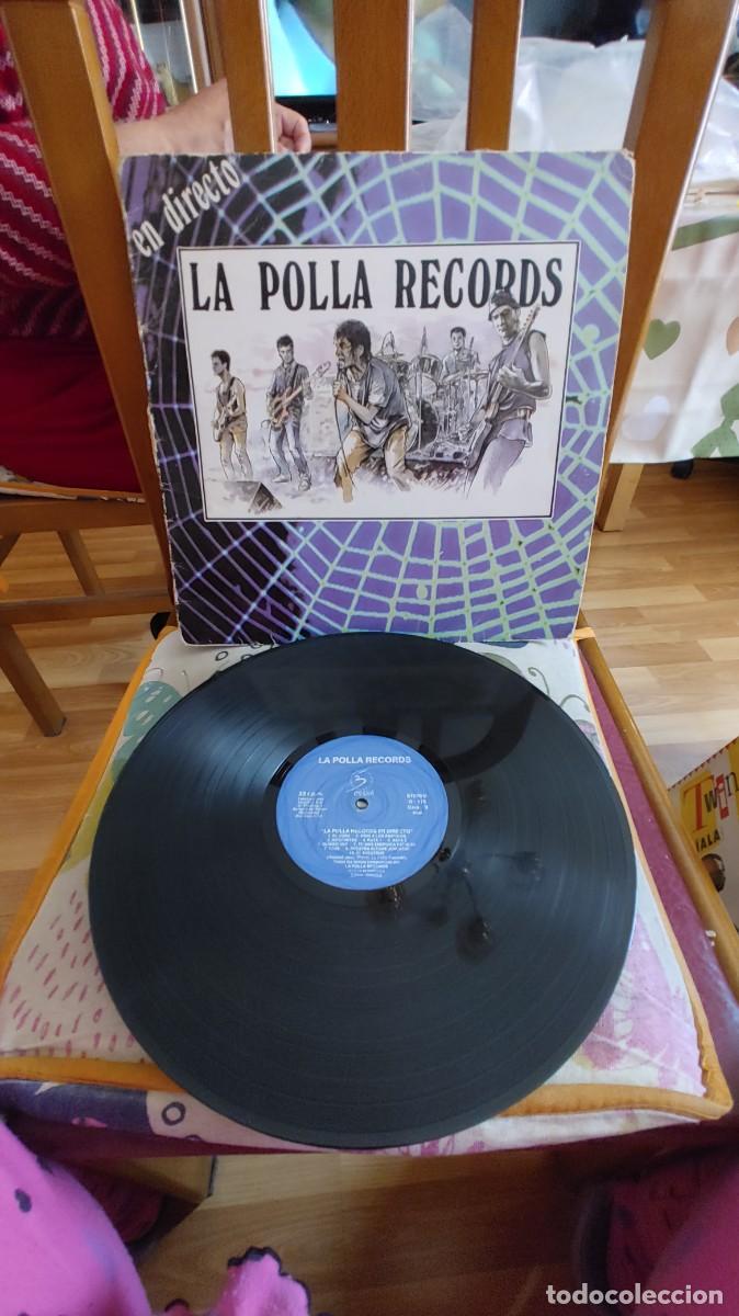 Discos de vinilo: LA POLLA RECORDS-LP EN DIRECTO-VER FOTOS