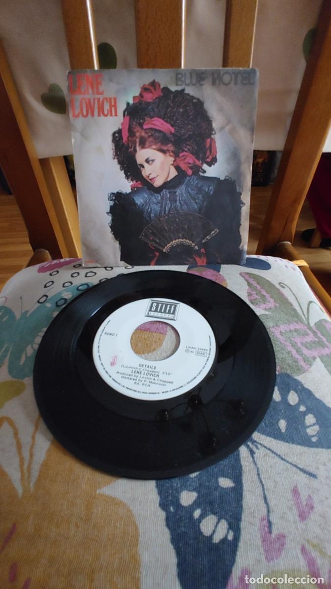 Discos de vinilo: LENE LOVICH-SINGLE BLUE HOTEL
