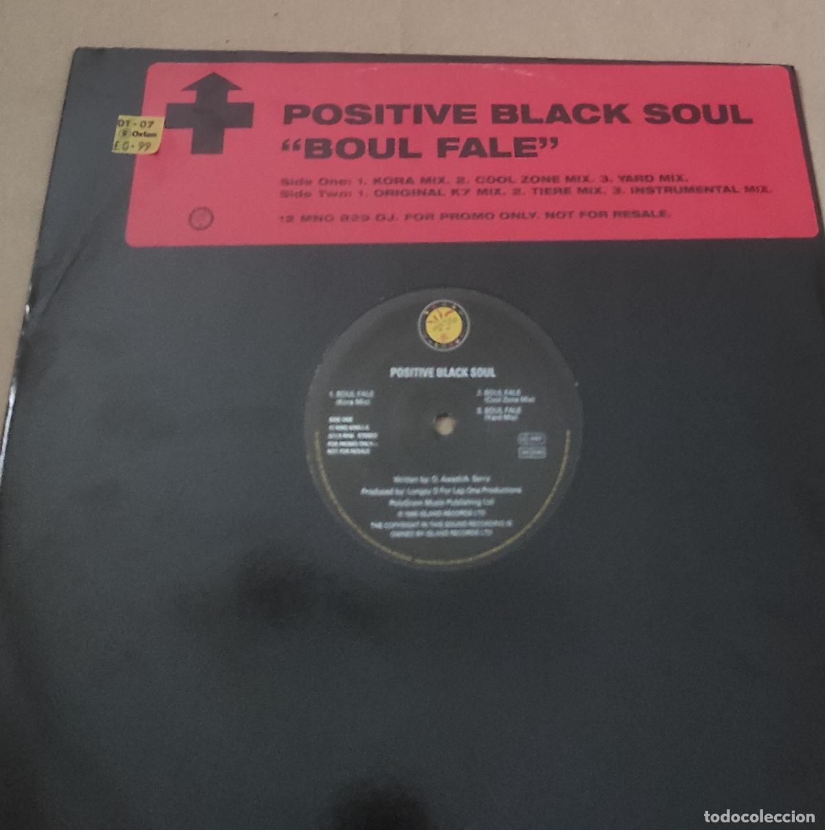 Discos de vinilo: Positive Black Soul &lrm;&ndash; Boul Fale-PROMOCIONAL-UK-1995-