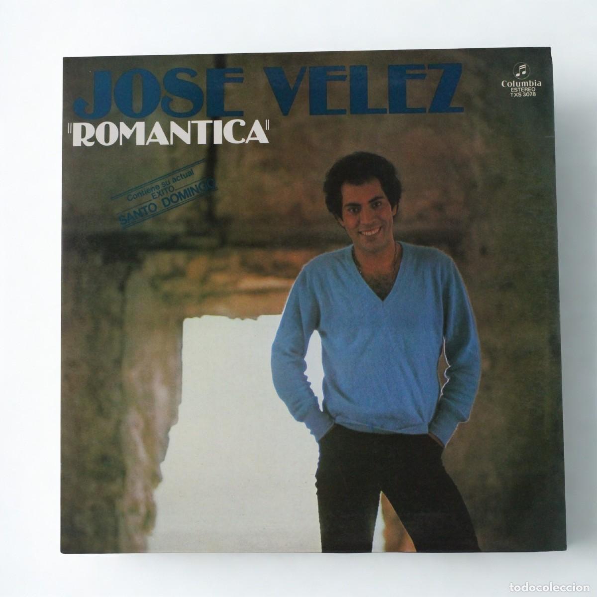 Discos de vinilo: LP Vinilo Jose Velez Romantica 1977 Columbia Stereo Vintage Spanish Album