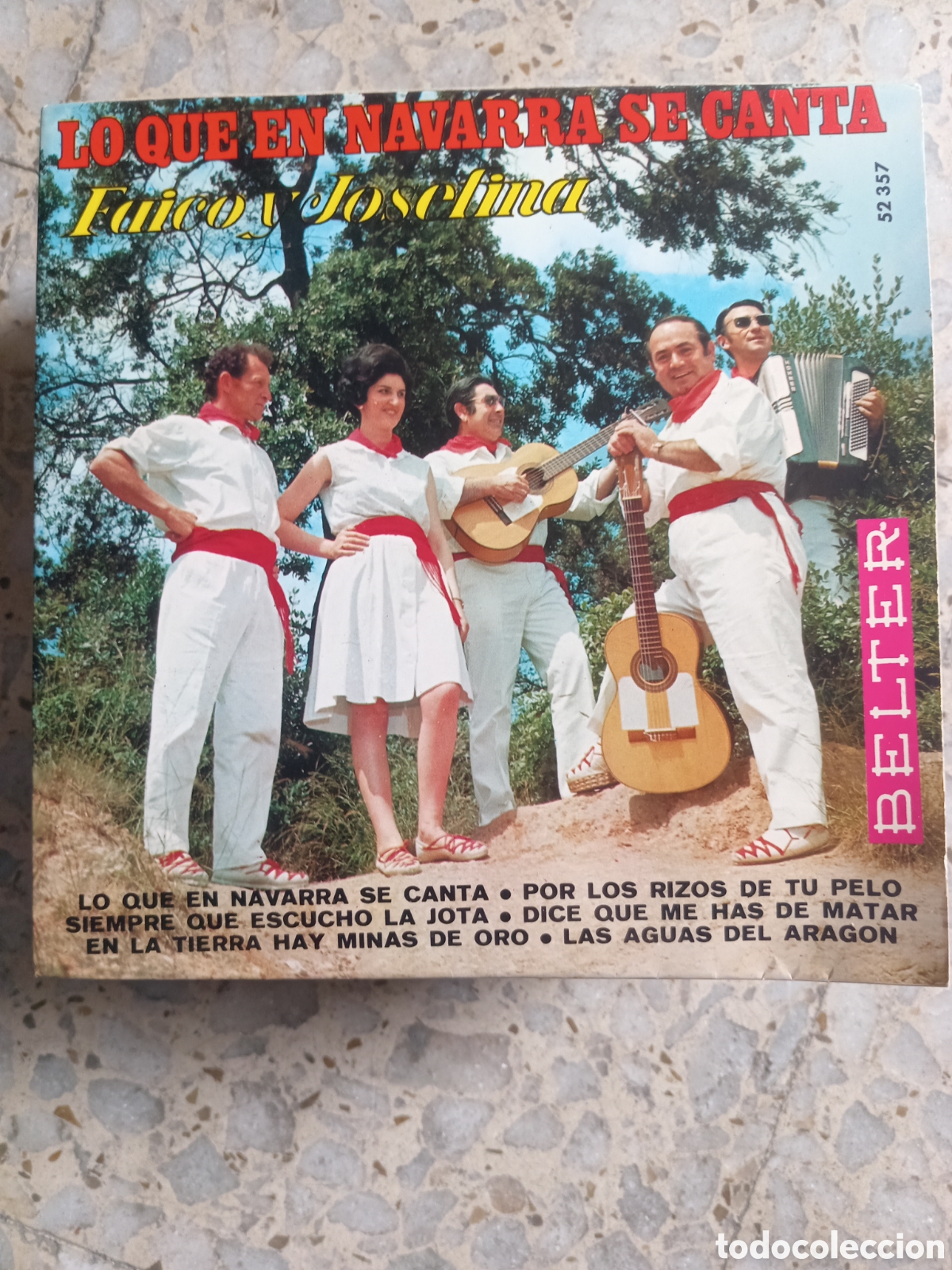 Discos de vinilo: EP FAICO JOSEFINA LO QUE EN NAVARRA SE CANTA 1969