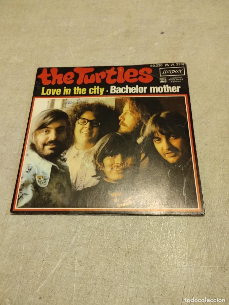 Discos de vinilo: THE TURTLES SG LOVE IN THE CITY