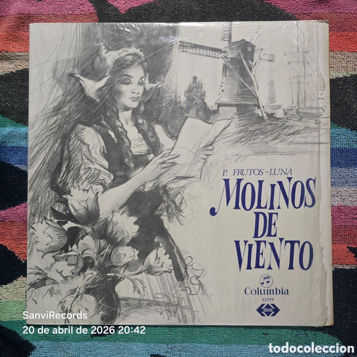 Discos de vinilo: [LP] P. FRUTOS - LUNA: MOLINOS DE VIENTO (COLUMBIA) (1971)