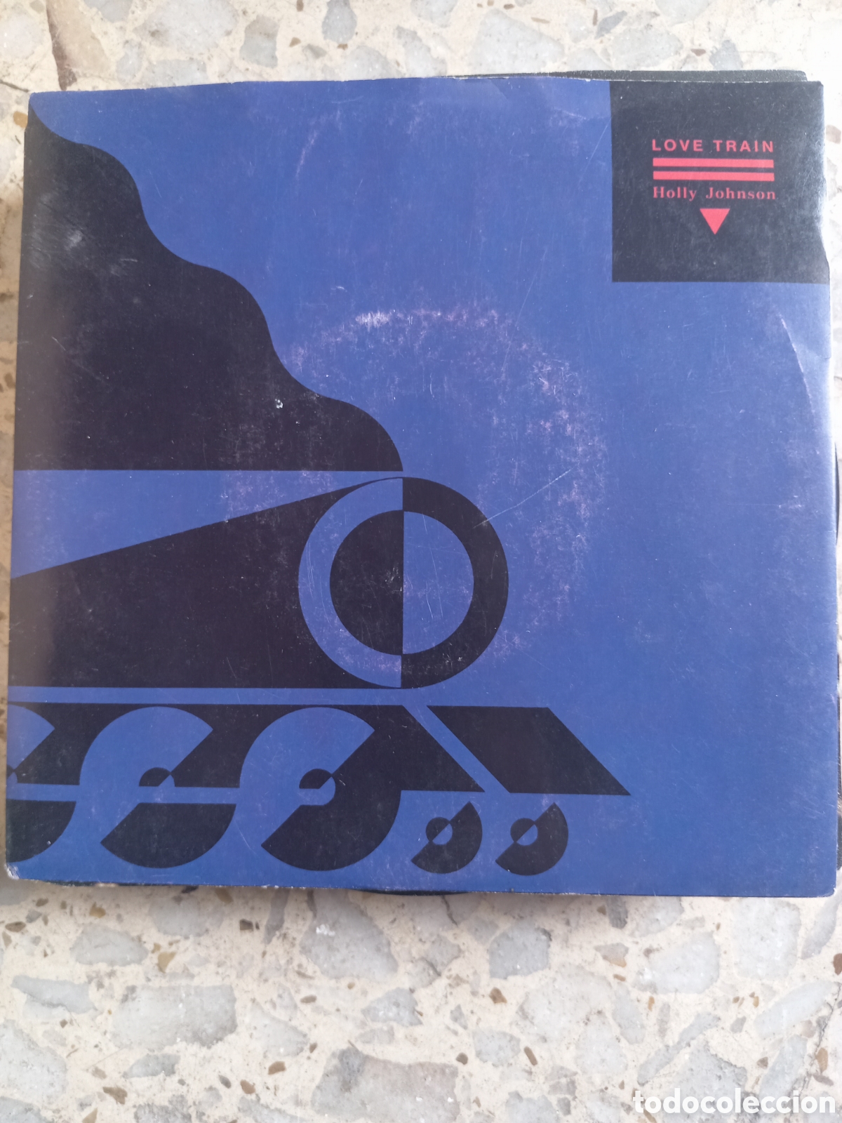 Discos de vinilo: SGL HOLLY JOHNSON LOVE TRAIN 1989 UK