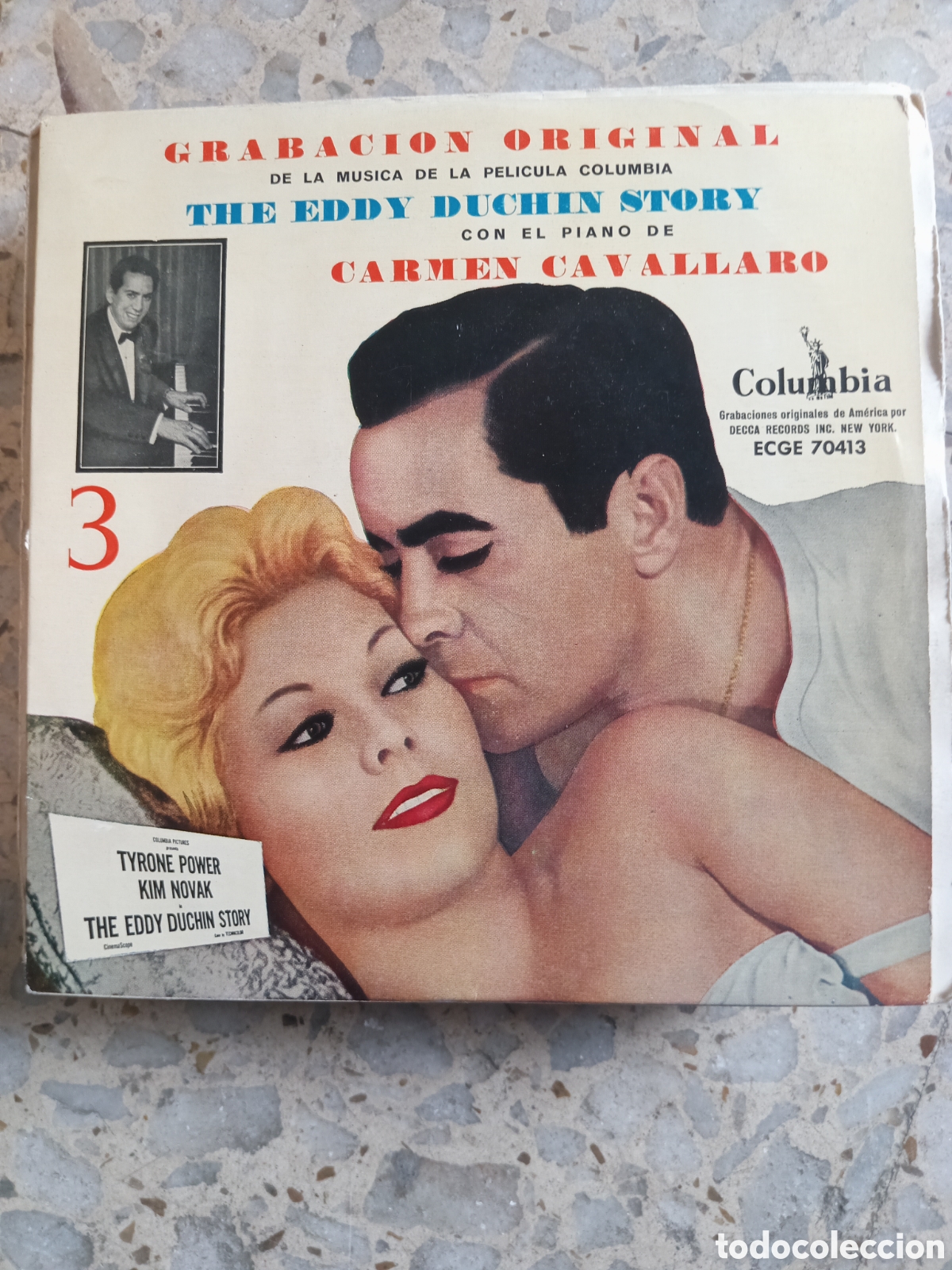 Discos de vinilo: SGL BSO THE EDDY DUCHIN STORY CARMEN CAVALLARO