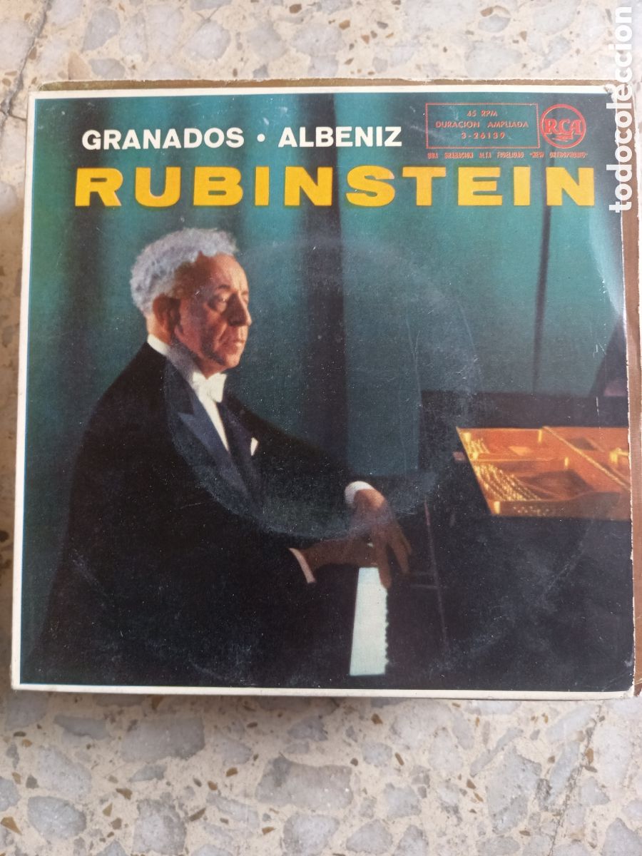 Discos de vinilo: SGL RUINSTEIN GRANADOS QUEJAS O LA MAJA Y EL RUISE&Ntilde;OR ALBENIZ CORDOBA 1958