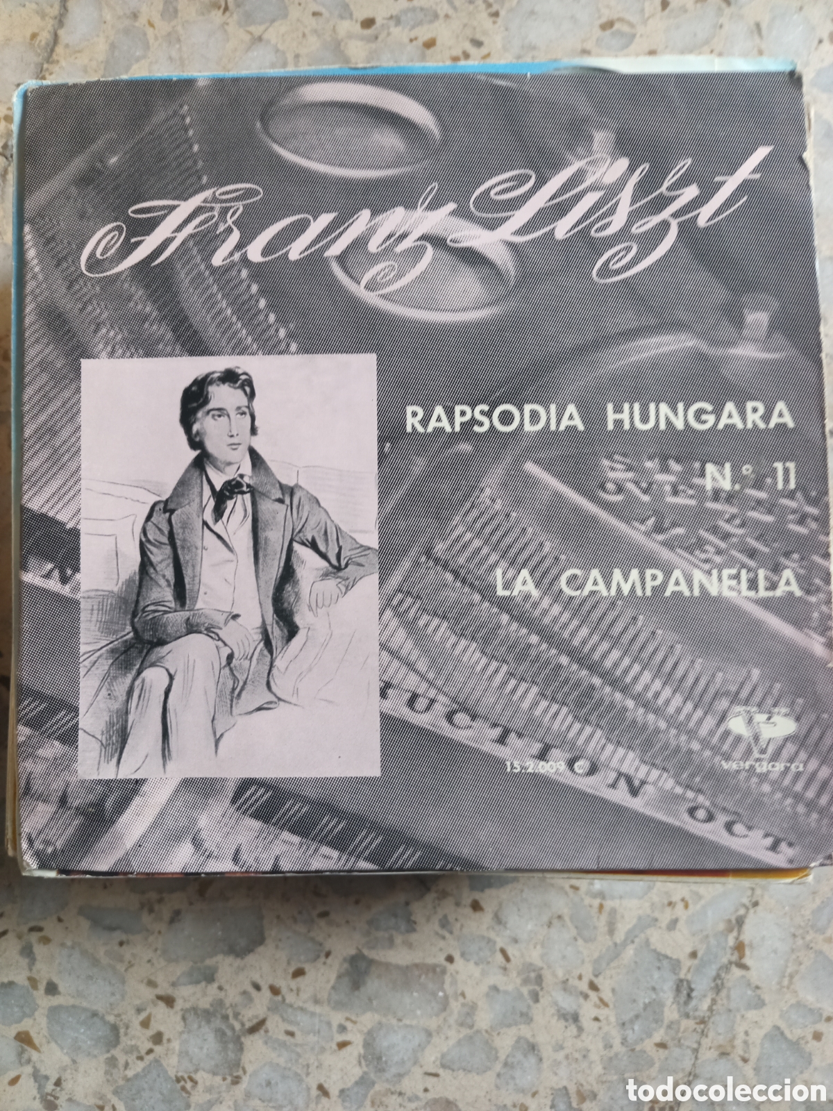 Discos de vinilo: SGL FRANZ LISZT RAPSODIA HUNGARA N 11 LA CAMPANELLA 1962