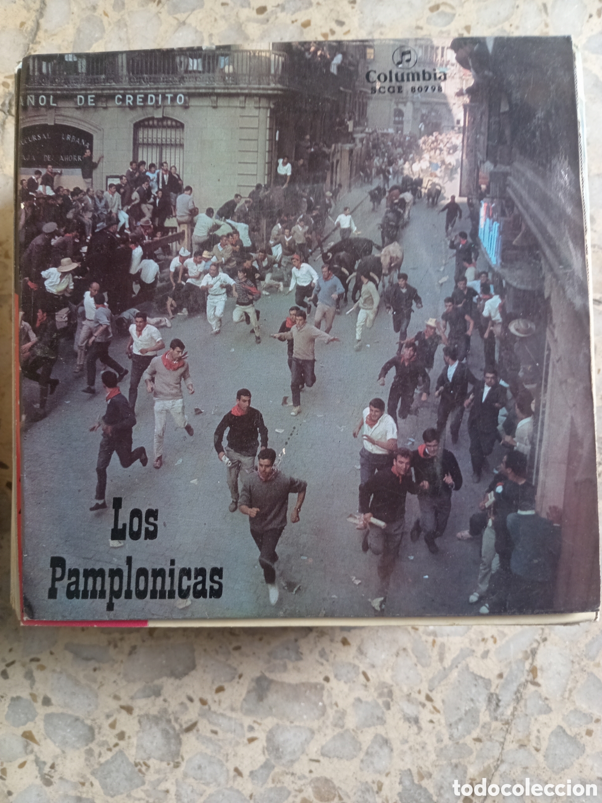Discos de vinilo: EP LOS PAMPLONICAS PE&Ntilde;A SAN FERMIN 1967
