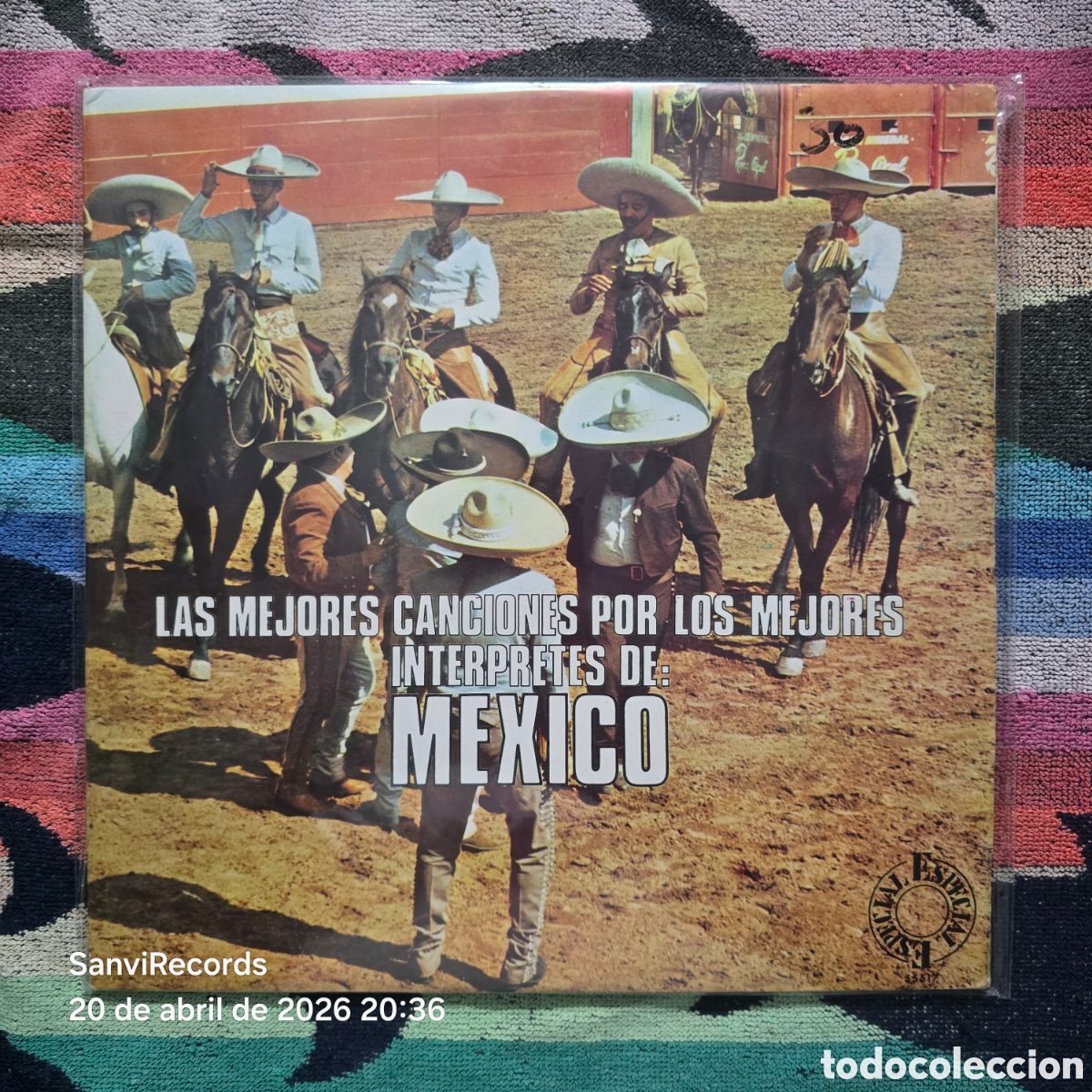Discos de vinilo: [LP] LAS MEJORES CANCIONES POR LOS MEJORES INTERPRETES DE MEXICO (RCA VICTOR) (1976)