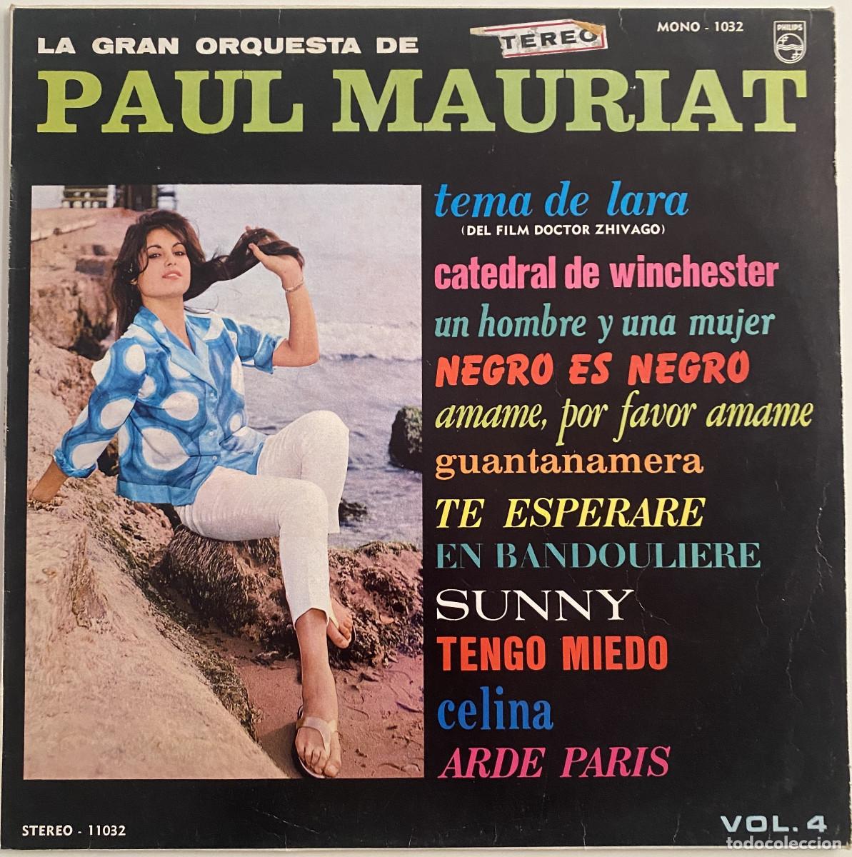 Discos de vinilo: PAUL MAURIAT - LA GRAN ORQUESTA DE PAUL MAURIAT - PHILIPS - EDICION VENEZUELA - VER FOTOS