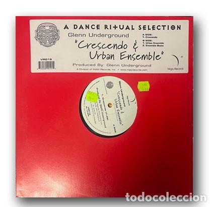 Discos de vinilo: Glenn Underground &ndash; Crescendo & Urban Ensemble Maxi Single 12&rdquo;